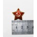 Звезда-кокарда к пилоткам личного состава РККА, диаметр 24 мм. обр. 1936 г..